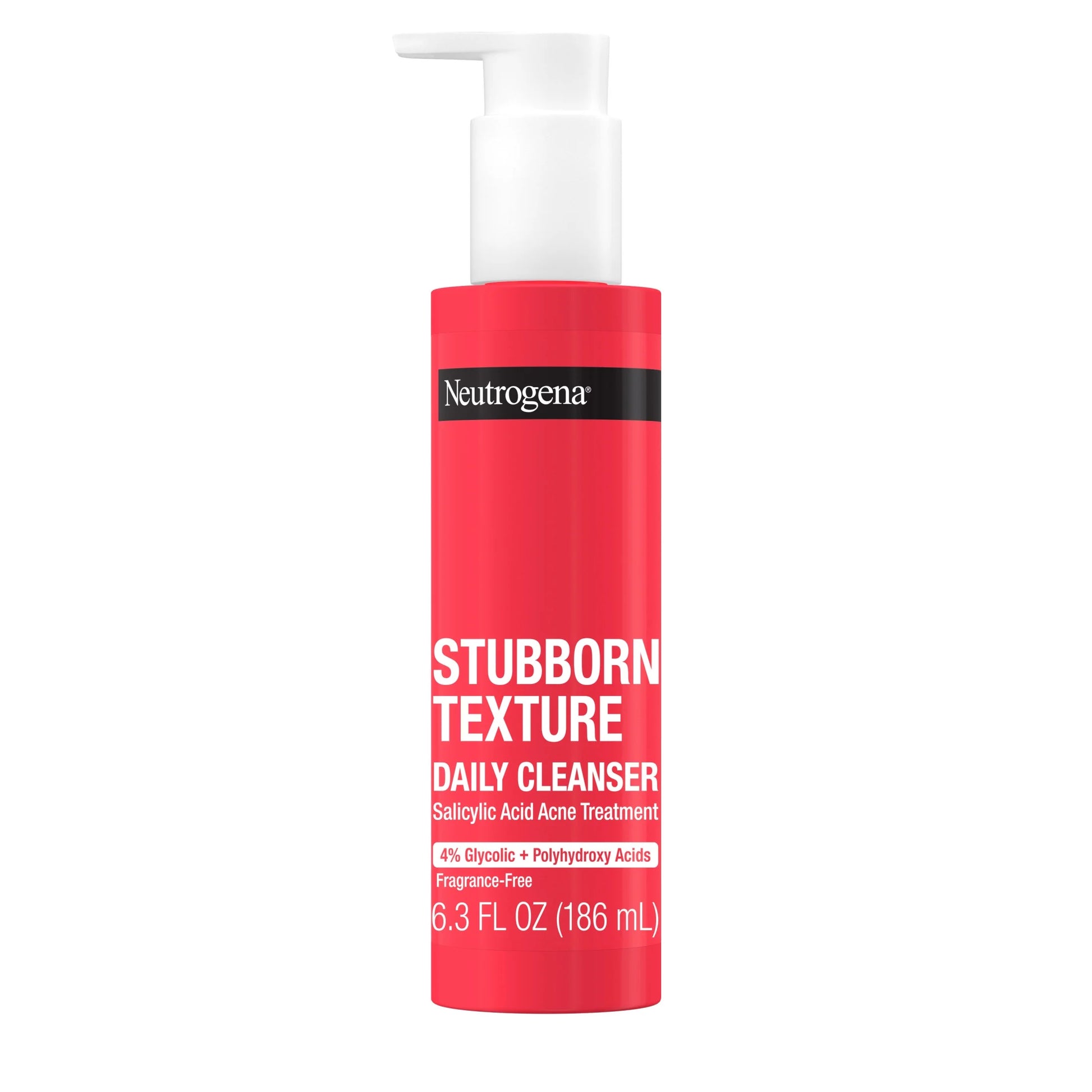 (2 Pack)  Stubborn Texture Daily Acne Facial Cleanser, 6.3 Fl. Oz